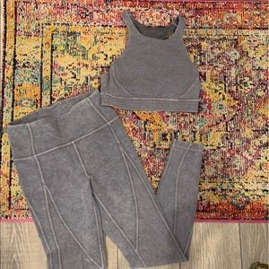 Lululemon Matching Ribbed Set